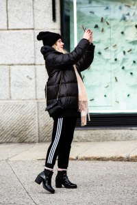 Winter Street Style in Chamonix
