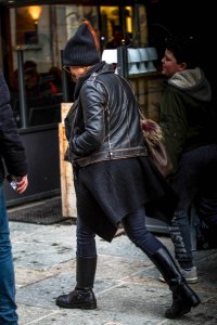 Winter Street Style in Chamonix