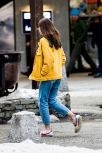 Winter Street Style in Chamonix