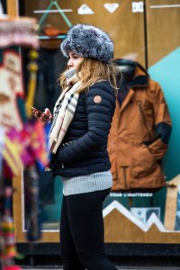 Winter Street Style in Chamonix