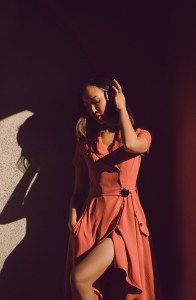 Chriselle Lim in the Chriselle X J.O.A. campaign.