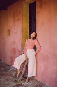 Chriselle Lim in the Chriselle X J.O.A. campaign.