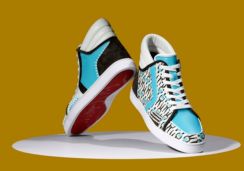 Christian Louboutin Ditches Heels Sporty Henri Collab