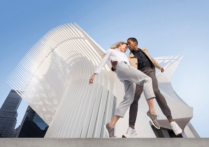 Cole Haan Shoots ZerøGrand Campaign New WTC Transportation Hub