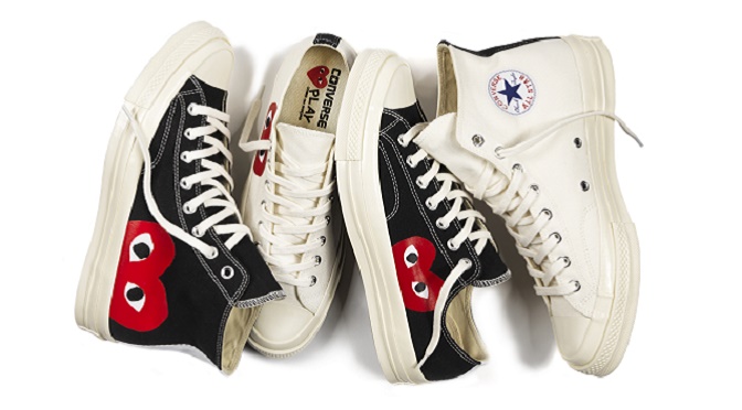 Converse and Comme des Garcons Unveil Premium Collection