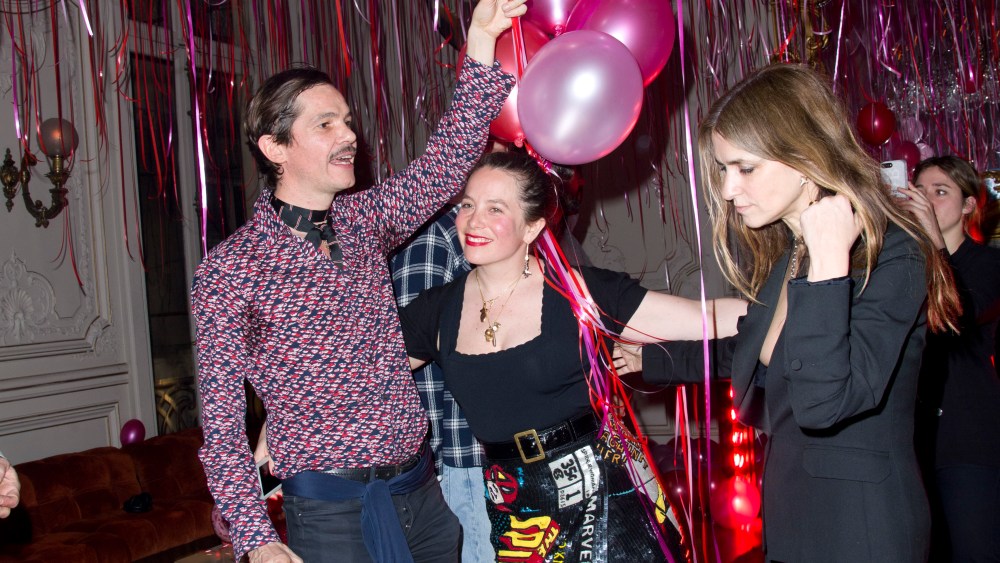 Elie Top, Olympia Le Tan and Joanna Preis