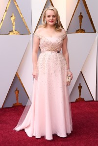 Elisabeth Moss in Dior, Oscars 2018