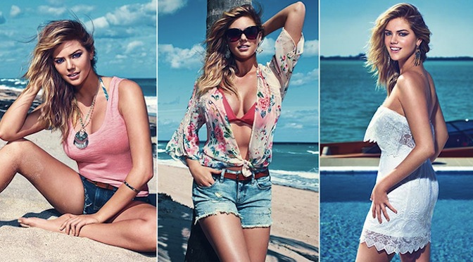 Kate Upton Stars Spring Express Campaign