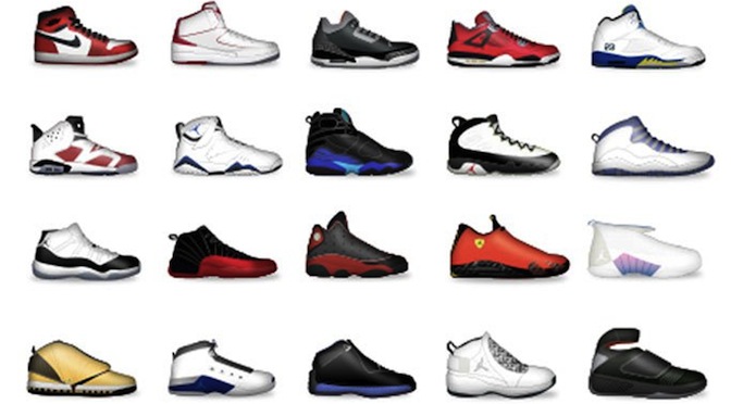 Foot Locker Unveils 80 Sneaker Emoticons