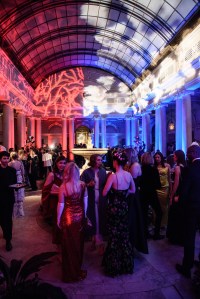 The scene at the Frick.