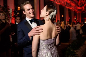 The scene at the Frick.