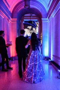 The scene at the Frick.
