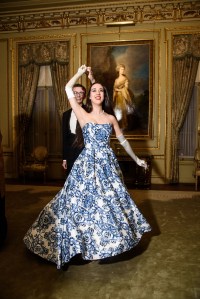 The scene at the Frick.