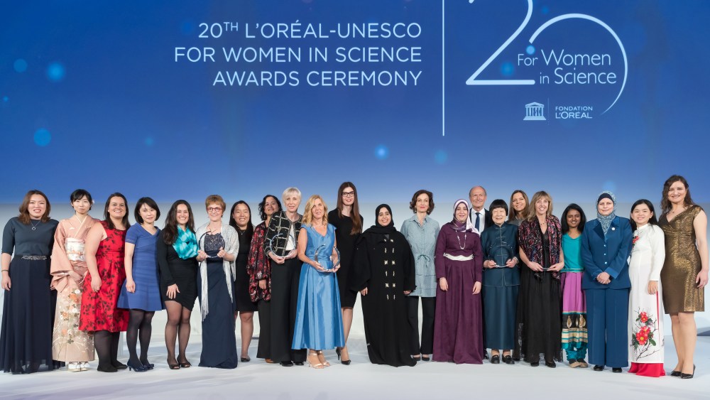 Women scientists honored.