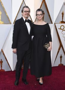Gary Oldman, Gisele Schmidt, Oscars 2018