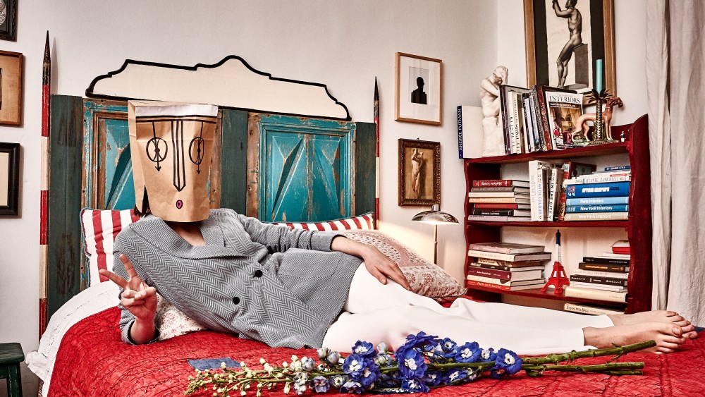 A look from the latest Geraldina collection