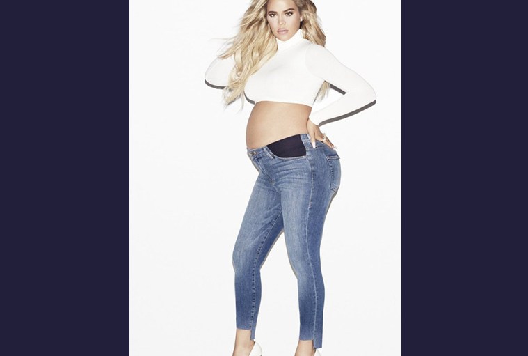 Good American Debuts Maternity Denim