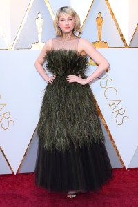 Haley Bennett in Dior, Oscars 2018