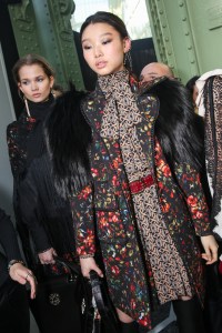 Backstage at Elie Saab RTW Fall 2018