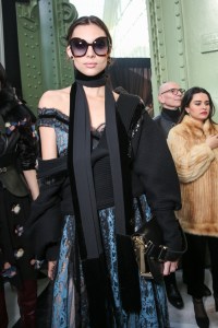 Backstage at Elie Saab RTW Fall 2018