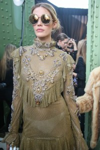 Backstage at Elie Saab RTW Fall 2018