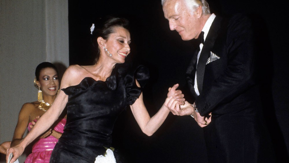 Hepburn, Audrey W/ Givenchy1982Marie Helene de RGuy de Rothschild