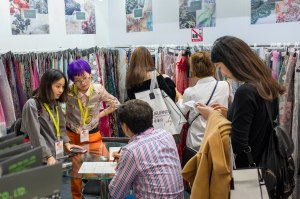 The scene at Intertextile Shanghai.