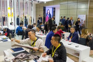 The scene at Intertextile Shanghai.