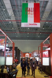 The scene at Intertextile Shanghai.