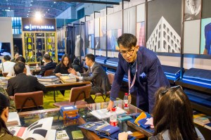 The scene at Intertextile Shanghai.