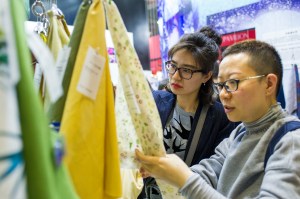 The scene at Intertextile Shanghai.