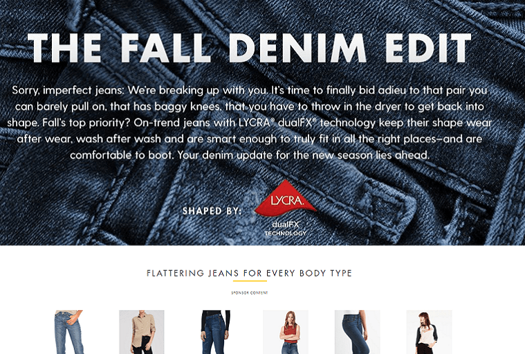 Invista Launches New Consumer-Oriented Campaign with Who What Wear