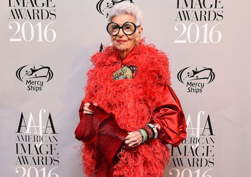 Iris Apfel on Being Fashion Maverick & Designing Happy Socks