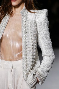 Backstage at Balmain RTW Fall 2018
