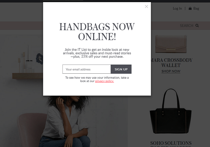 Ivanka Trump Brand Launches Direct--Consumer Handbags