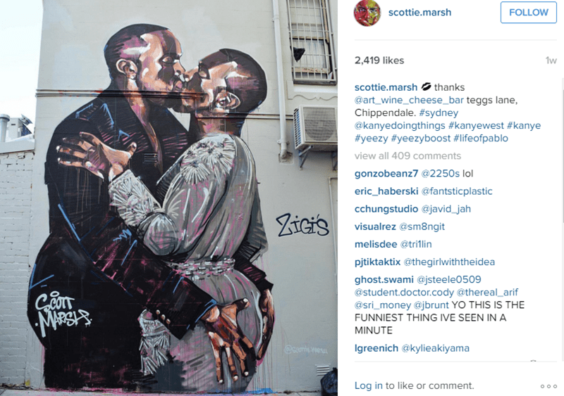 Artist Holds Kanye West Painting Hostage Lifetime Supply of Yeezy’s