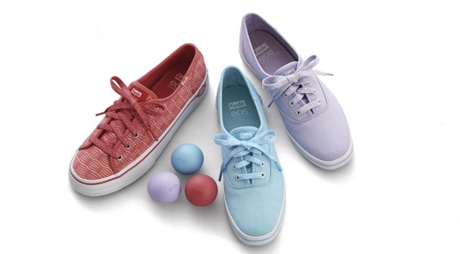 Pucker Up: Keds Launches Collab with Eos Lip Balm