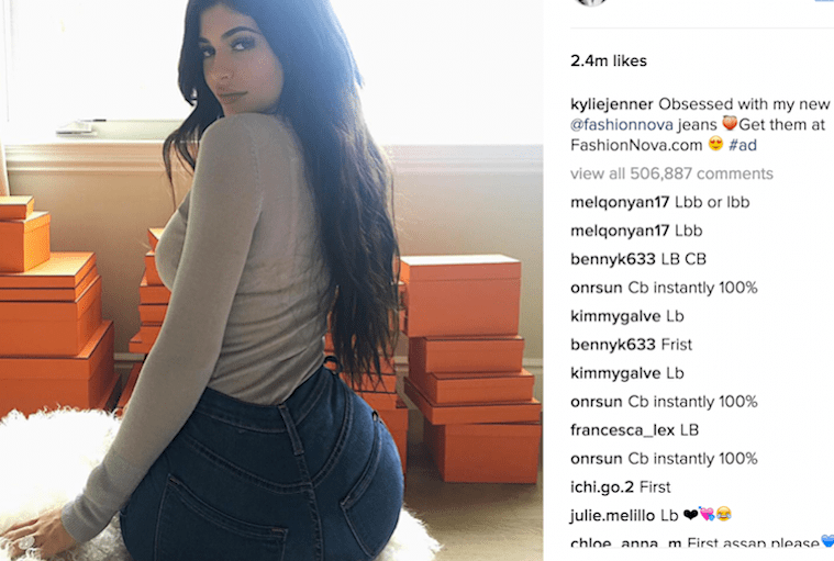 Kylie Jenner Turns Her Back on Khloe’s Jeans