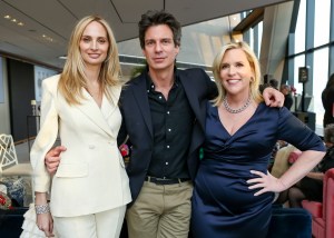 Lauren Santo Domingo, Adam Glassman and Marjorie Gubelmann