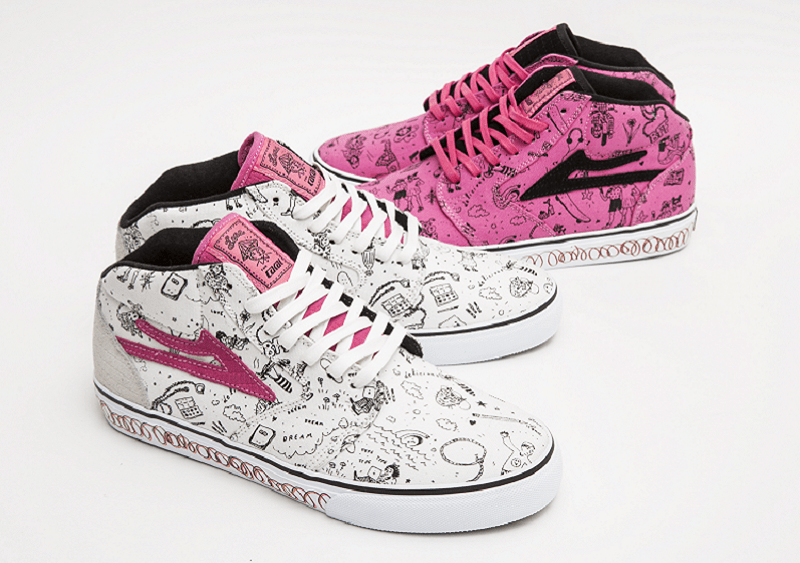 Lena Dunham Launches New High-Top Sneaker with Lakai