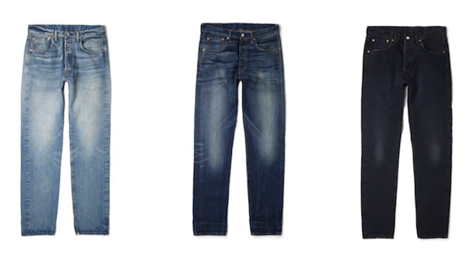 Mr Porter Launches Levi’s 501 CT Jeans