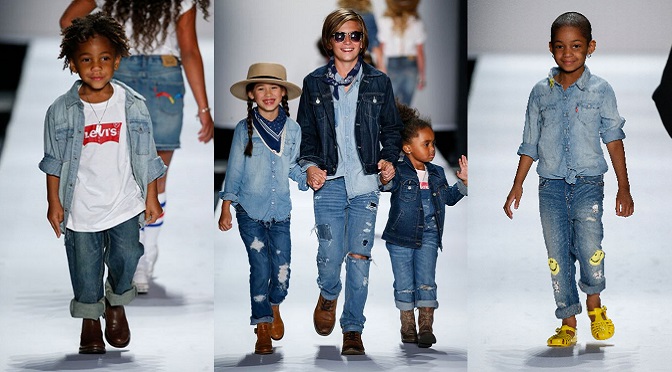 Levi’s Kids Rock the Runway
