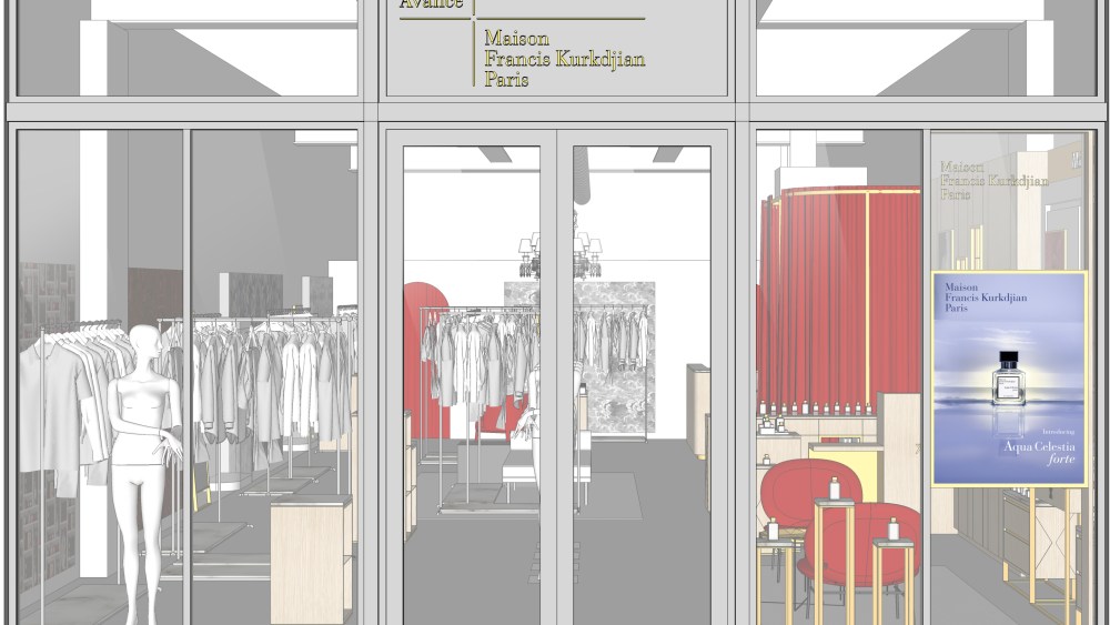 The En Avance x Maison Francis Kurkdjian boutique