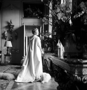 Mona at Hotel Lambert, Paris, 1953