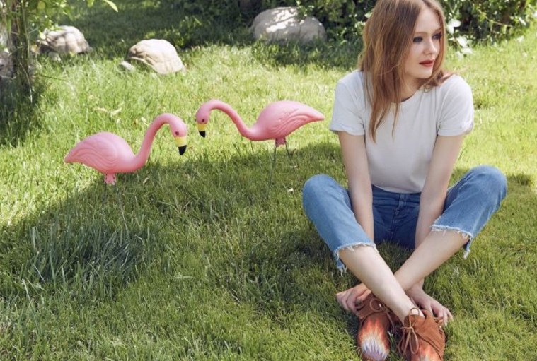 Mother Denim Introduces Moccasins with Minnetonka