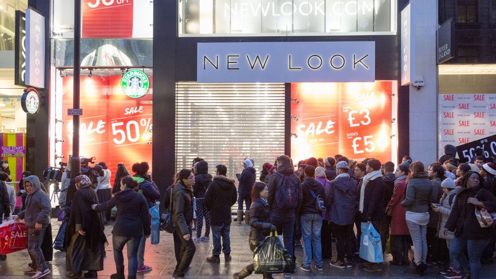 The New Look store in London
