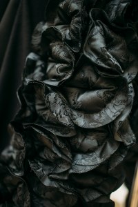 Backstage at Noir Kei Ninomiya RTW Fall 2018
