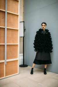 Backstage at Noir Kei Ninomiya RTW Fall 2018