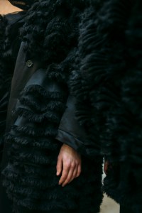 Backstage at Noir Kei Ninomiya RTW Fall 2018