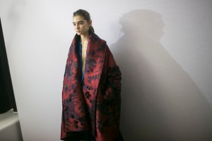 Backstage at Poiret RTW Fall 2018